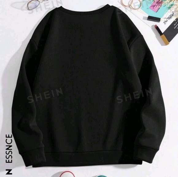 🎃 BNWT Shein "This is some boo-shit" sweatshirt size XL - Picture 2 of 2
